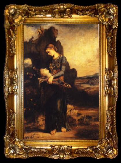 framed  Gustave Moreau Orpheus, ta009-2